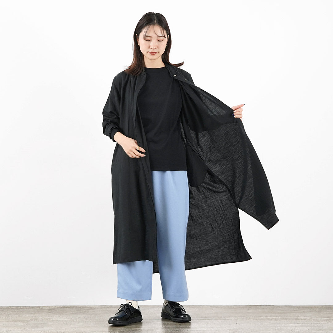 予約販売品】 MidiUmi シャツワンピース ロングワンピース - www