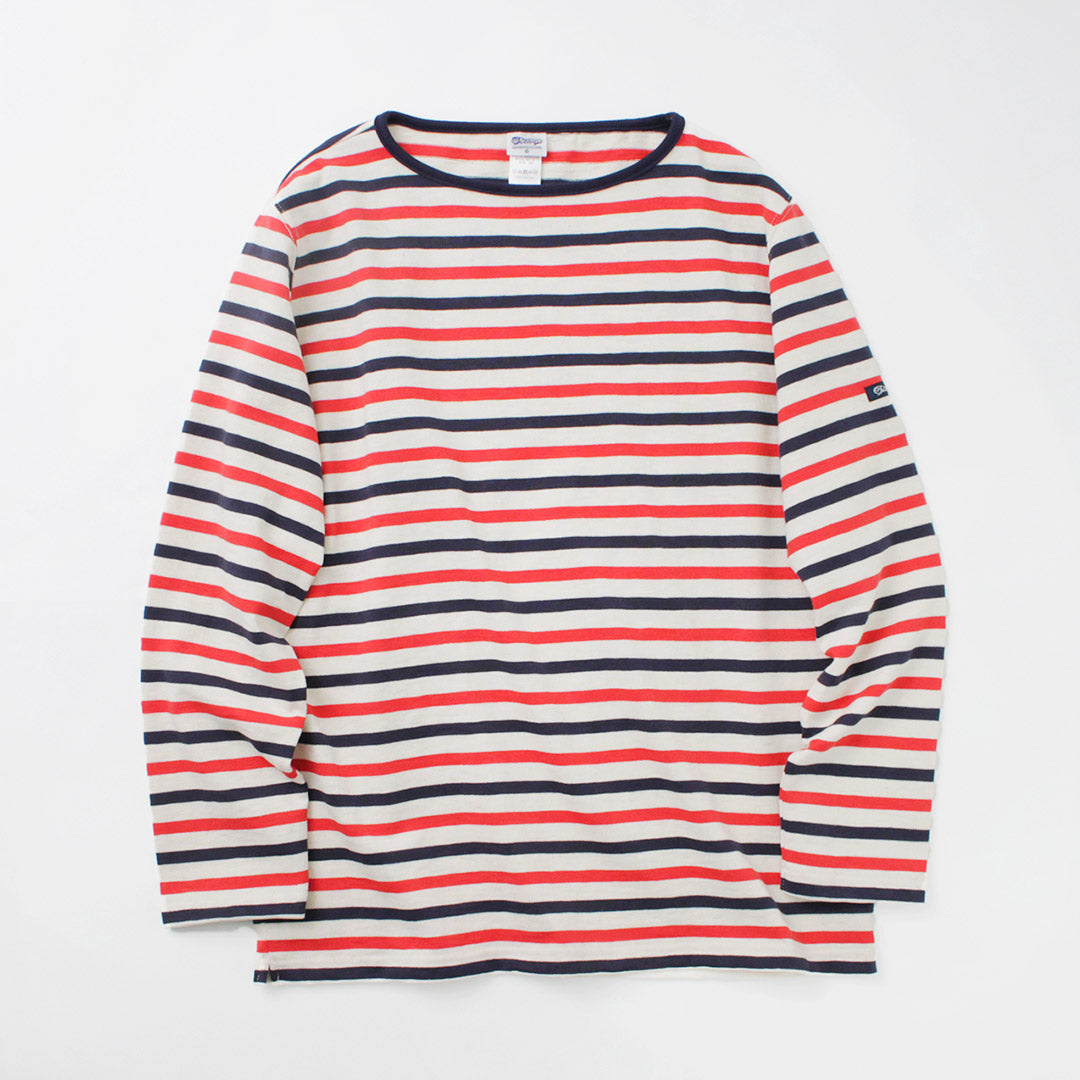 TIEASY HDCS Boatneck Striped Basque Shirt