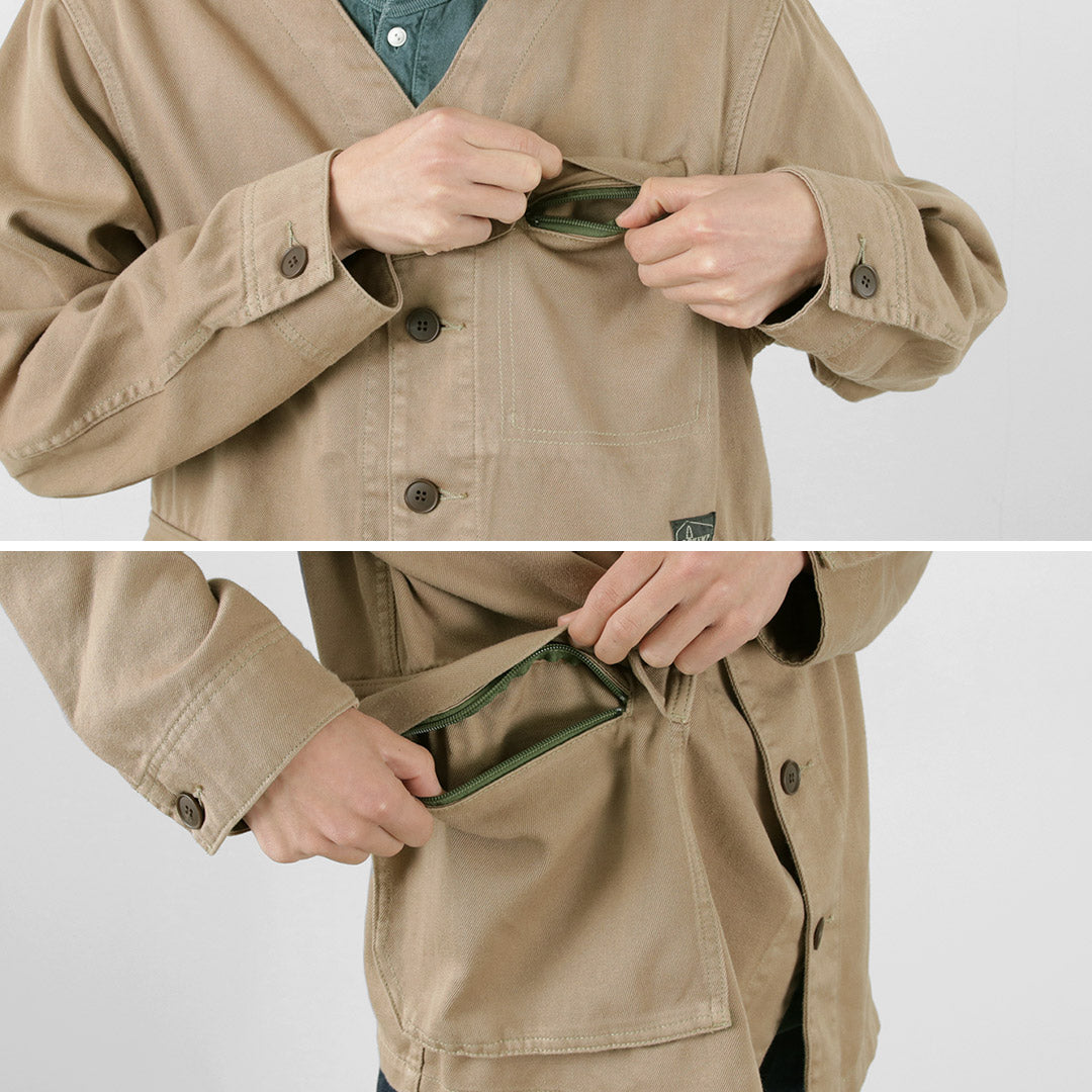 Hemp Recycled Poly Shirt Jacket - The Gadget Company