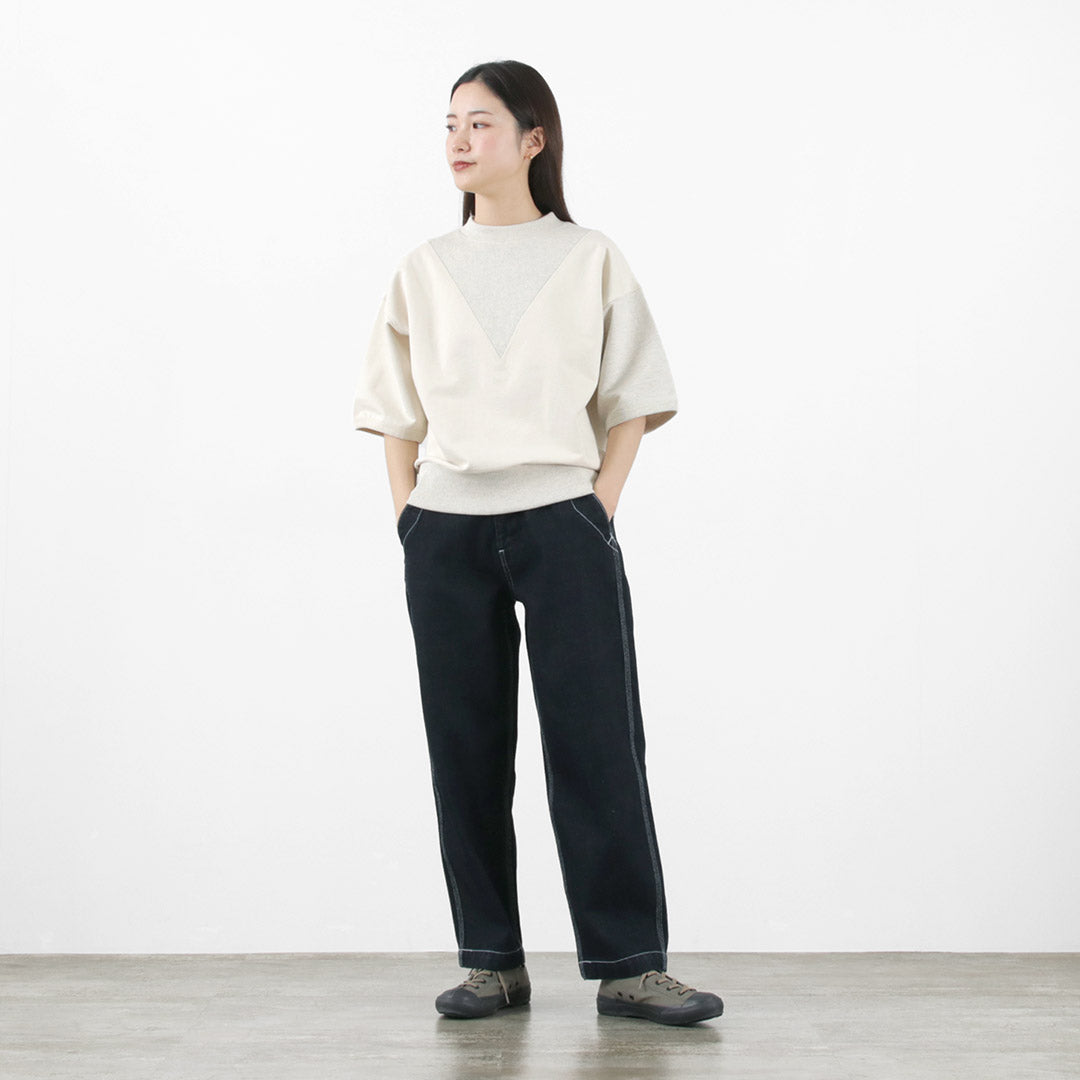 KELEN（ケレン） MAR ペインター デニム パンツ / レディース ジーンズ ボトムス ワイドパンツ ストレート ロング丈 MAR  Painter Denim Pants