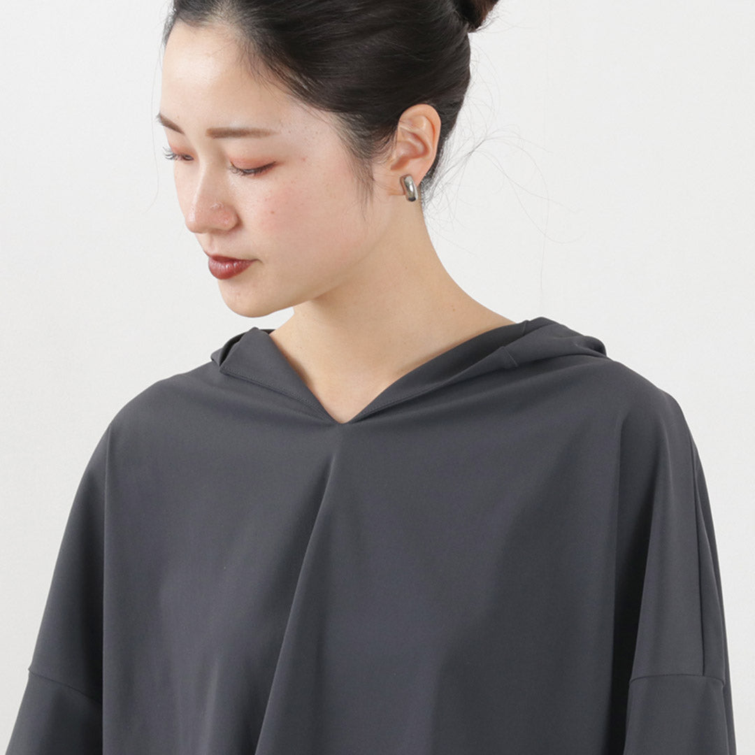 30％OFF】mizuiro ind（ミズイロインド） フーデッド ショート P/O ...