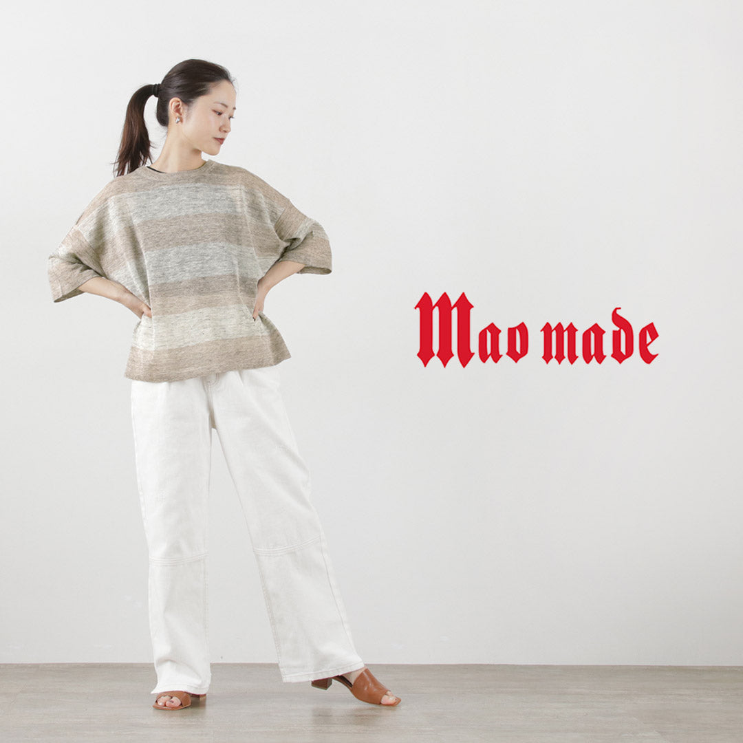 MAO MADE（マオメイド） トスコリネン 2WAY ワイド プルオーバー