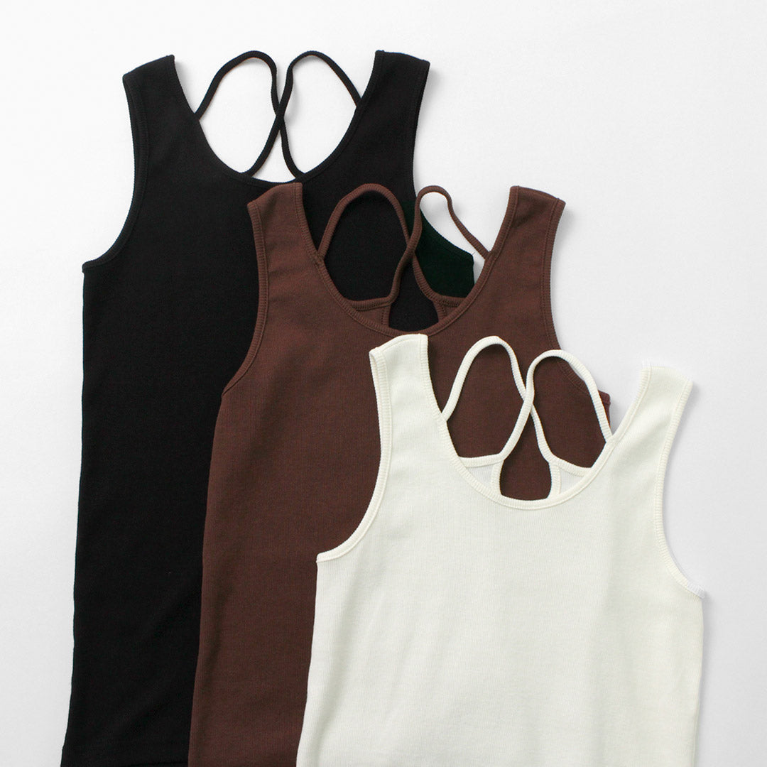 【30％OFF】CHIGNON（シニヨン） 2WAYタンクトップ / レディース トップス ノースリーブ インナー 前後 2WAY TANK  TOP【セール】 クリスマス プレゼント ギフト