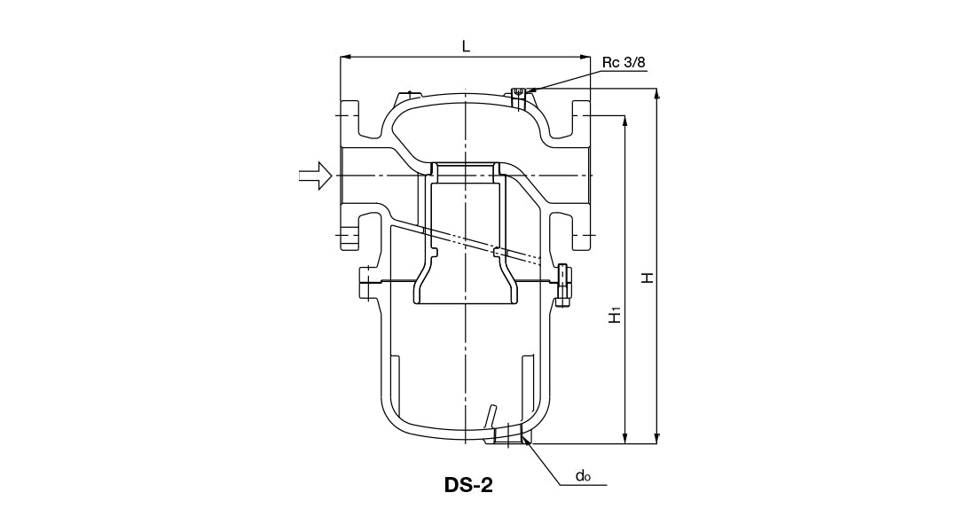 Auto Drain ออโต้เดรน Yoshitake DS-2 1 1/2 นิ้ว 40A