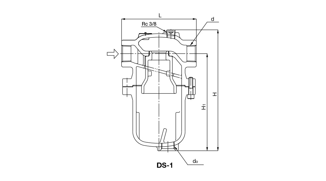 Auto Drain ออโต้เดรน Yoshitake DS-1 1 1/2 นิ้ว 40A