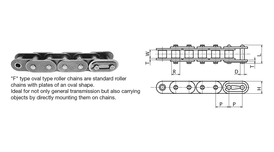KCM Oval Type Chains
