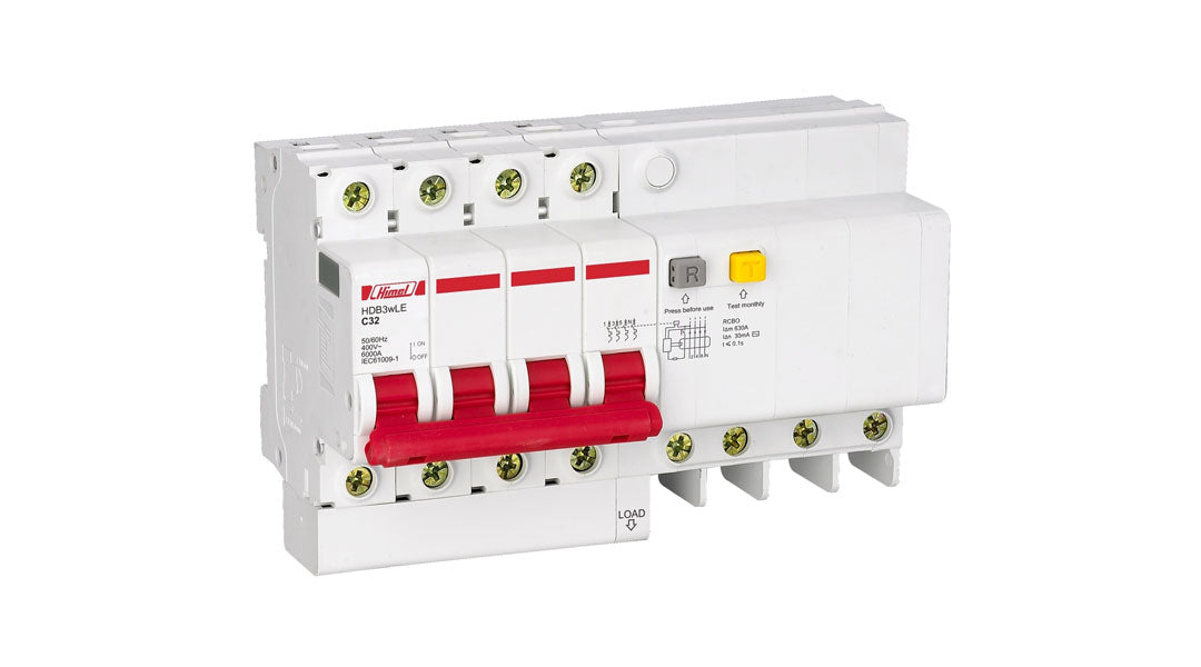 Residual Current Circuit Breakers With Overload (RCBOs)