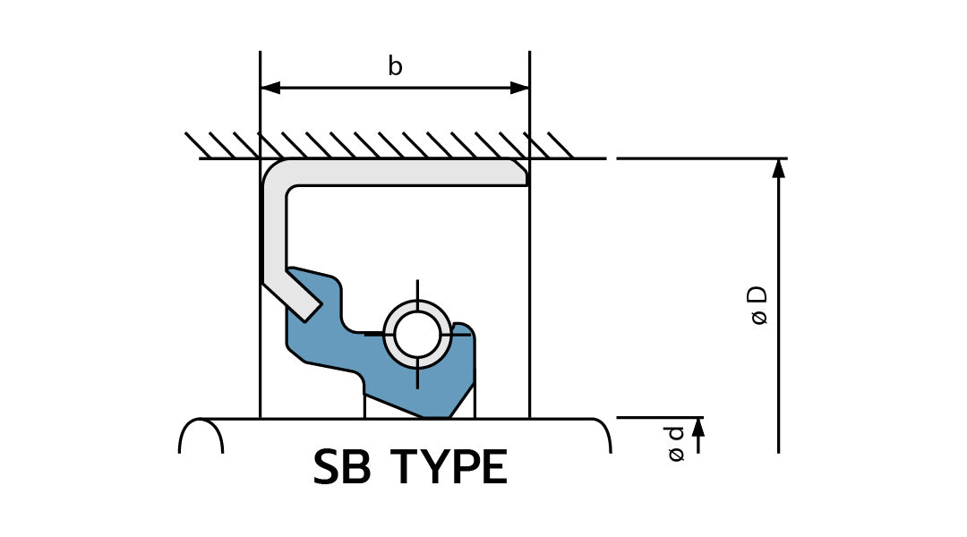 Oil seal NOK SB