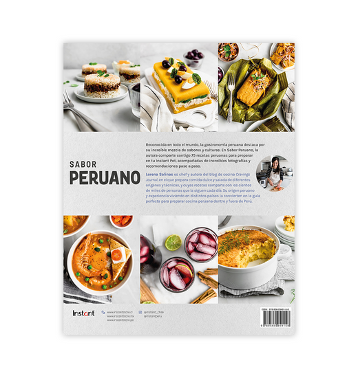 Libro Sabor Peruano: 75 recetas para tu Instant Pot | Instant Store