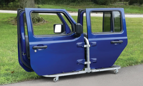 4-Door EZ Folding Rolling Door Cart