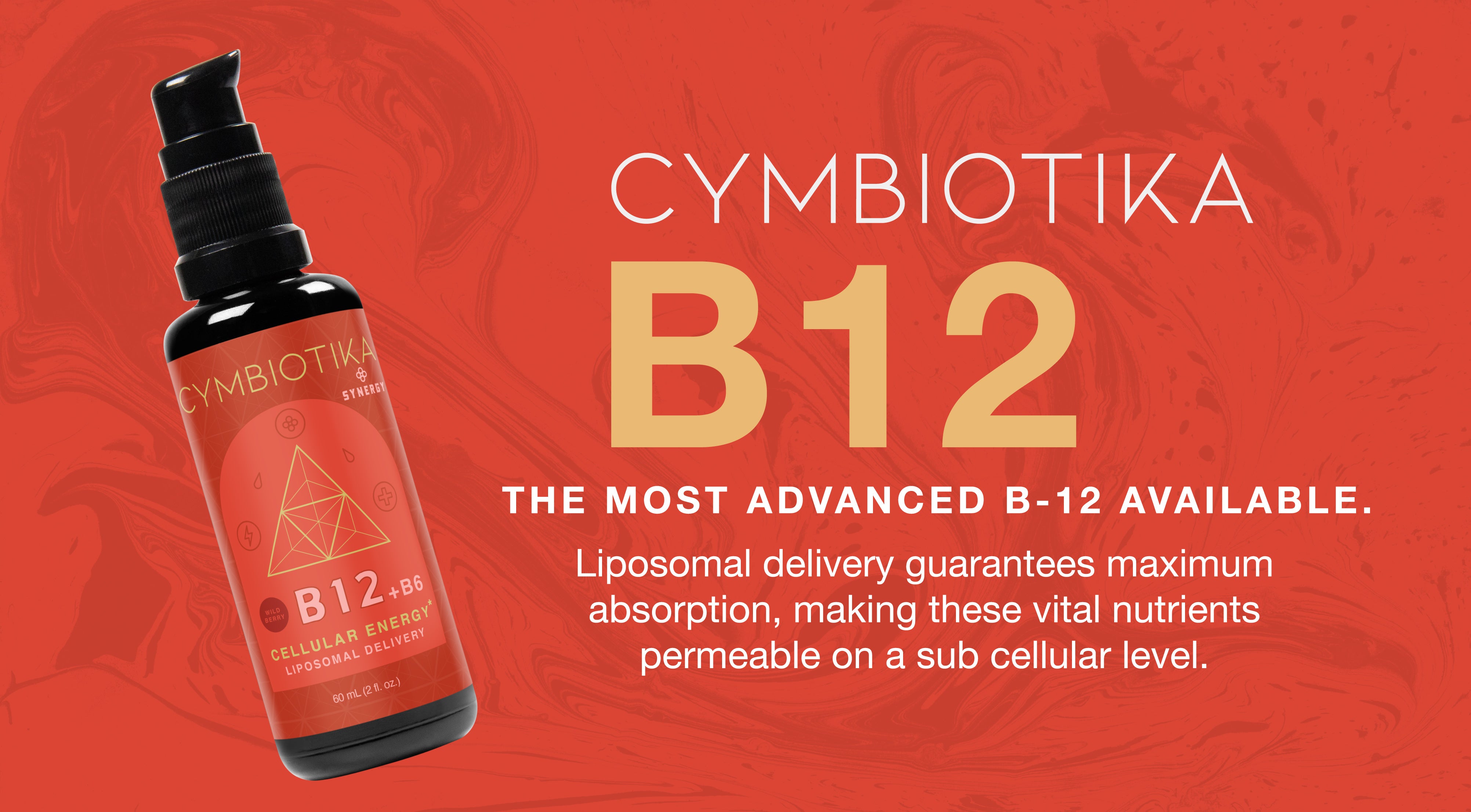 La B-12 más avanzada disponible con tecnología liposomal que garantiza la máxima absorción, haciendo que los nutrientes sean más permeables.