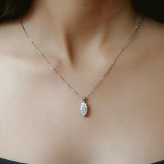 Nested Moissanite Pendant