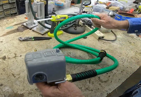 Attaching Hose to Pressure Switch