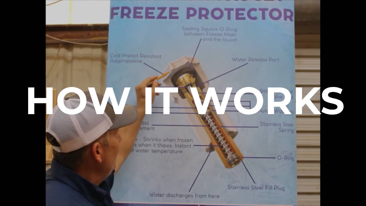 At what temperature does water freeze?