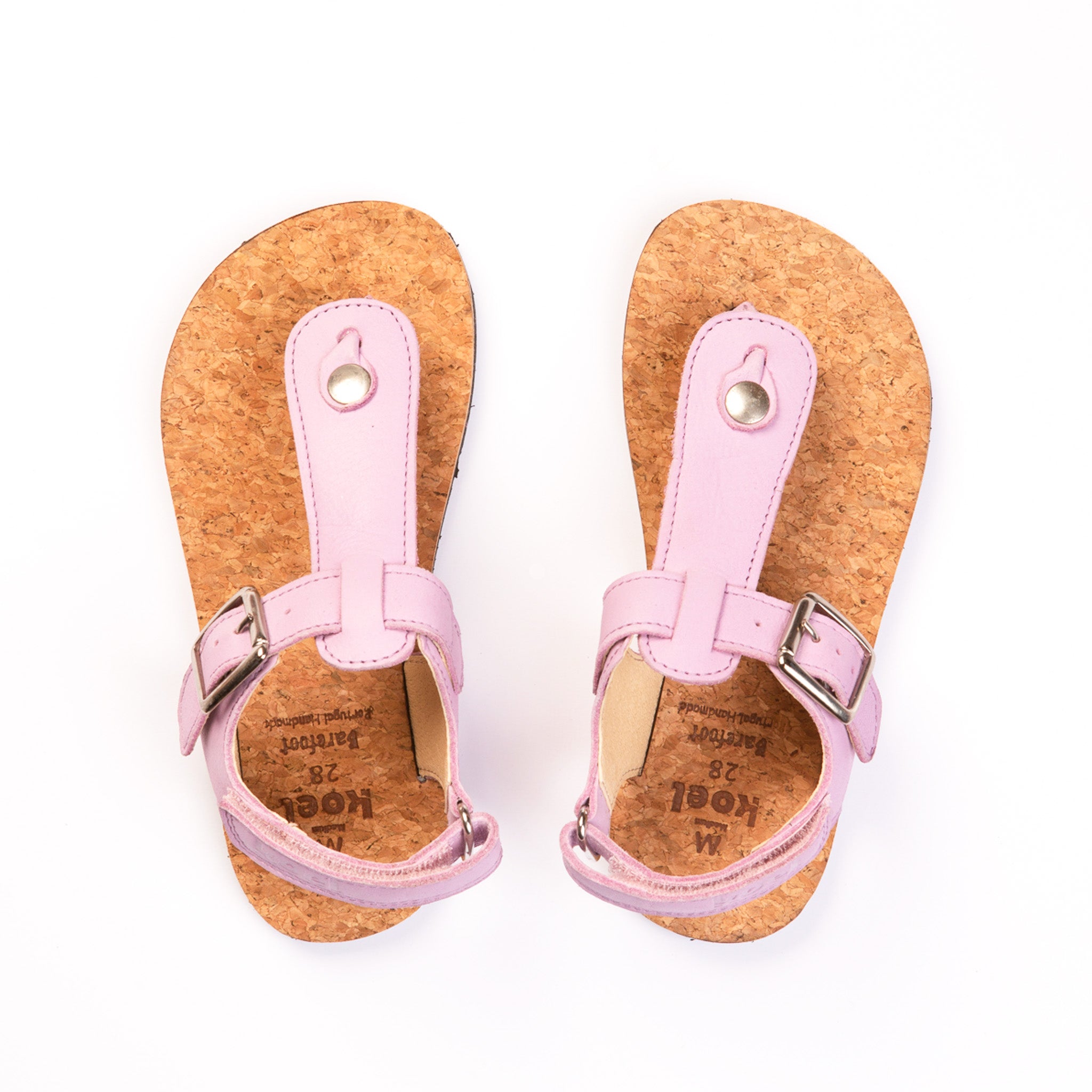 Vertolking roze schattig Barefoot ABRIANA Napa – Koel Shoes