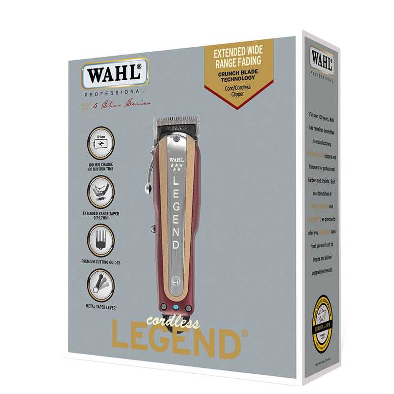 WAHL Cordless Legend バリカン レア 希少 フェードカット 最新の激安