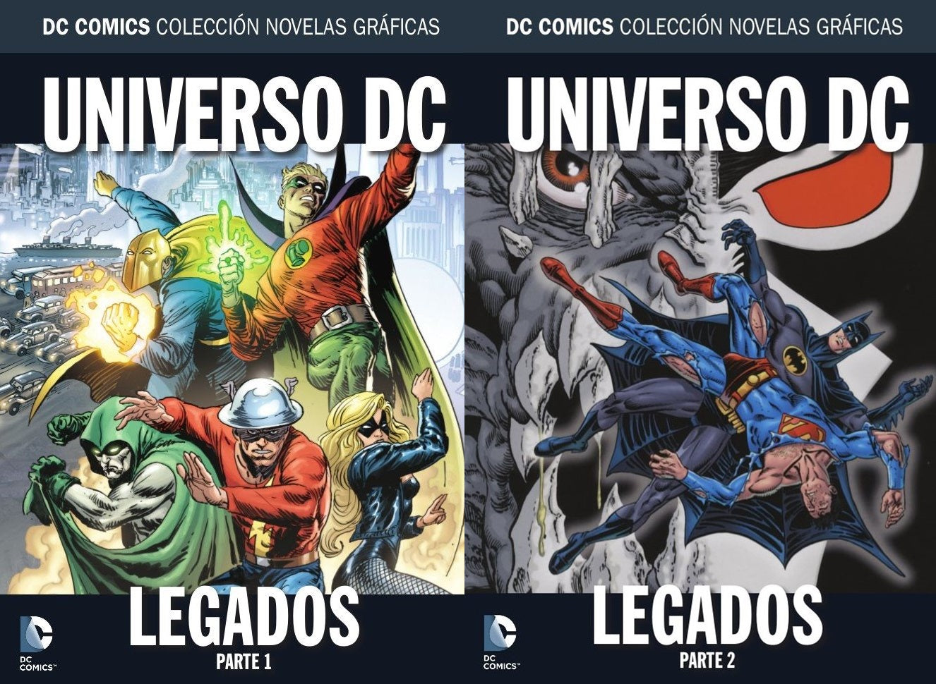 Acerca de la configuración Conciso Ceniza DC Comics Colección Novelas Gráficas # 45-46 Universo DC Legados Parte –  Quimera Quiroga