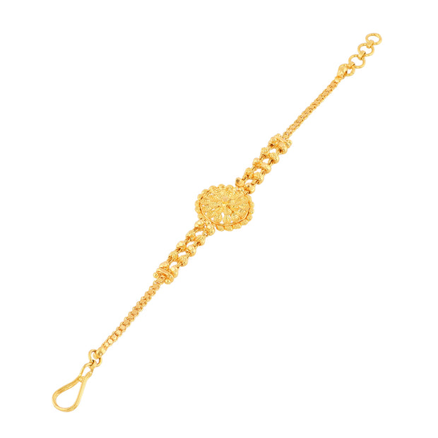 Flutter Personalised Kids Gold Bracelet Jewellery India Online   CaratLanecom