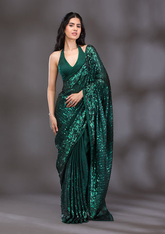 Sequins Saree - Buy Sequence Sarees Online At Best Price – Koskii