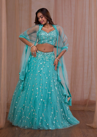 Buy Lehengas for Guests Online At Best Prices – Koskii