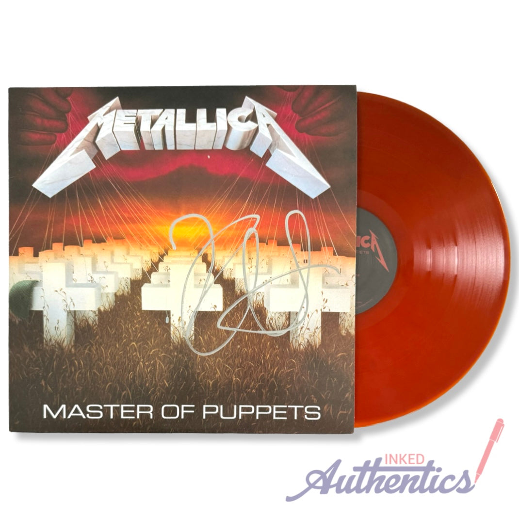 Kirk Hammett Signed Autographed Vinyl LP “Master Of Puppets” PSA/DNA Authentic