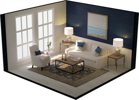 Room builder, 3D model home design furniture