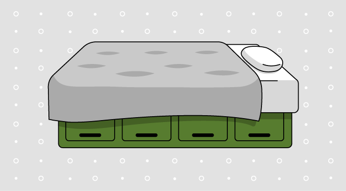 Full Mattress Size Illustration