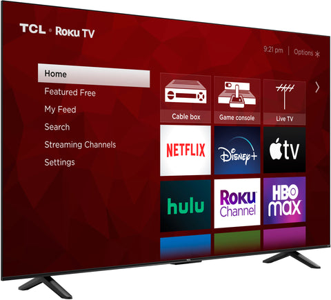 Roku smart tv 4k voice remote TCL high quality display