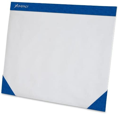ampad desk pad simple transparent corner holds quality affordable
