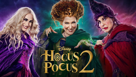 Hocus Pocus 2 banner image tv show streaming on Disney+