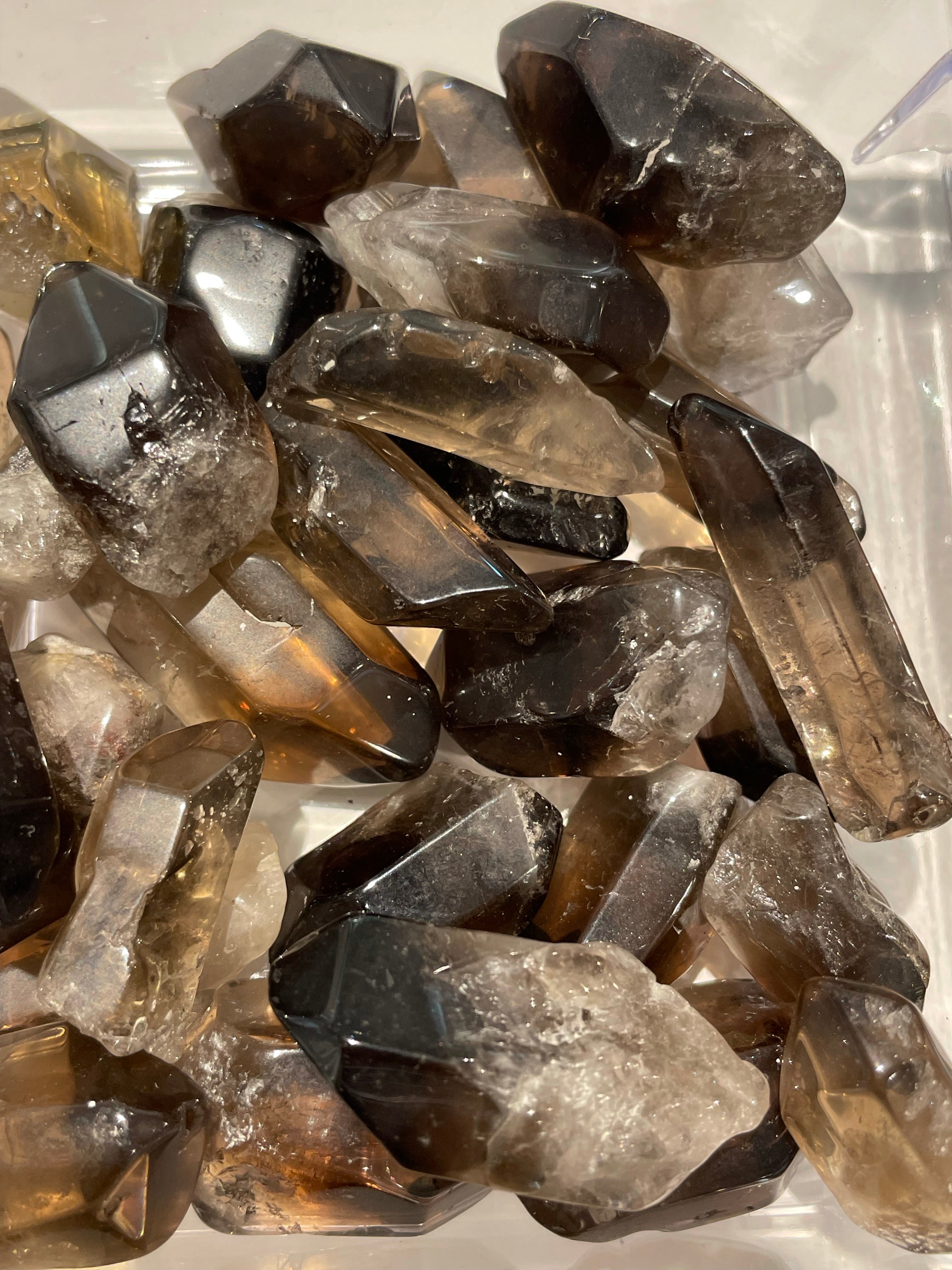 Smoky Quartz Points