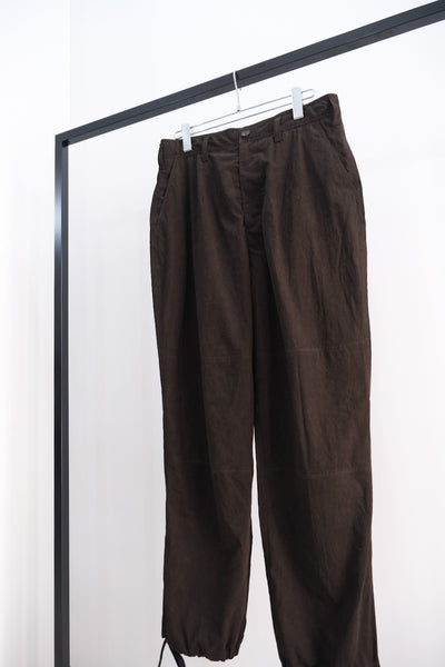 Deep | 120/2 super strong twist broad cargo pants/shorts | Yamauchi | En -en-