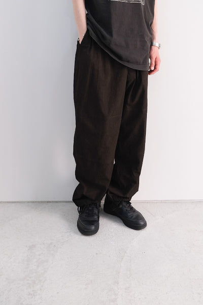 Deep | 120/2 super strong twist broad cargo pants/shorts | Yamauchi | En -en-