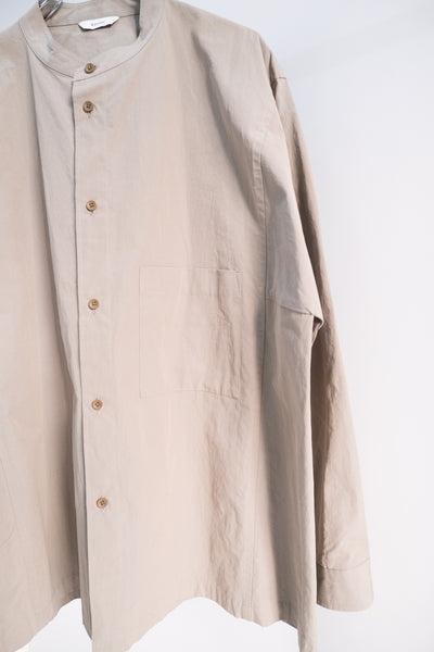 箱｜SQ AH BAND COLLAR SHIRT｜kontor 23AW｜えん -en-