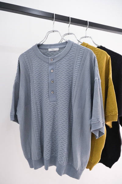 舞｜Harukaze Henley Knit｜YASHIKI 23SS｜えん -en-