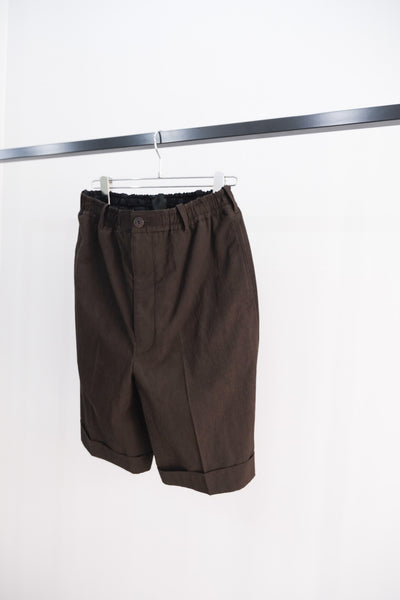 Deep | 120/2 super strong twist broad cargo pants/shorts | Yamauchi | En -en-