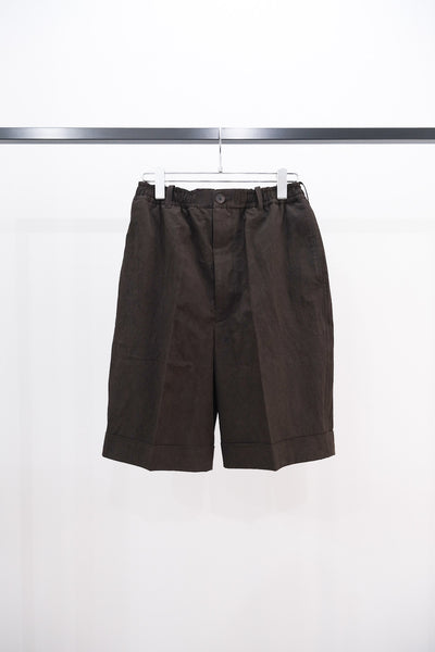 Deep | 120/2 super strong twist broad cargo pants/shorts | Yamauchi | En -en-