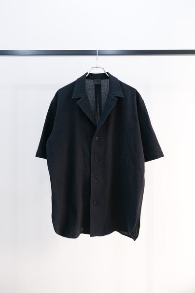 ご自由に｜コットンボイルストライプシャツ・ショートスリーブシャツ｜山内 23SS｜えん -en-