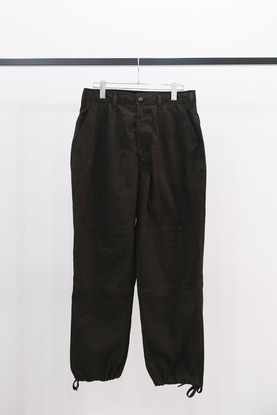 Deep | 120/2 super strong twist broad cargo pants/shorts | Yamauchi | En -en-