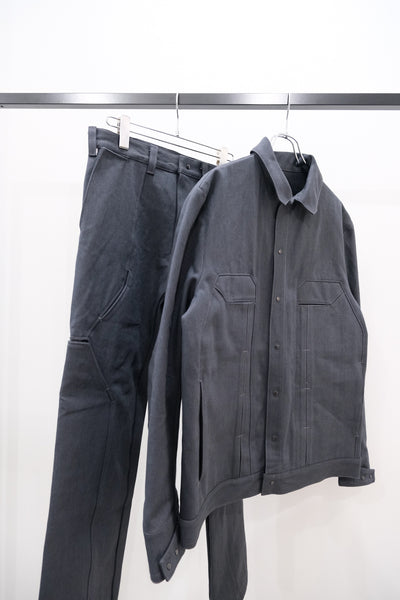 共に｜6Pocket Panel Denim Jacket,8Pocket Panel Denim Trousers｜OPPOSE DUALITY 24SS｜えん -en-