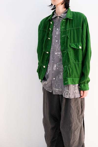 むしろ｜TYPE 1 TRACKER SHIRT JACKET｜INNAT 24SS｜えん -en-