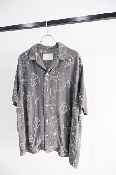 愛嬌｜EMBROIDERY SHIRT｜INNAT 24SS｜えん -en-