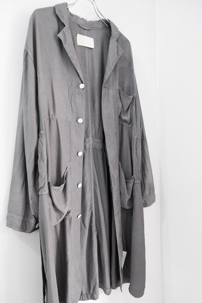 とろん｜DUSTER SHIRT COAT｜INNAT 24SS｜えん -en-