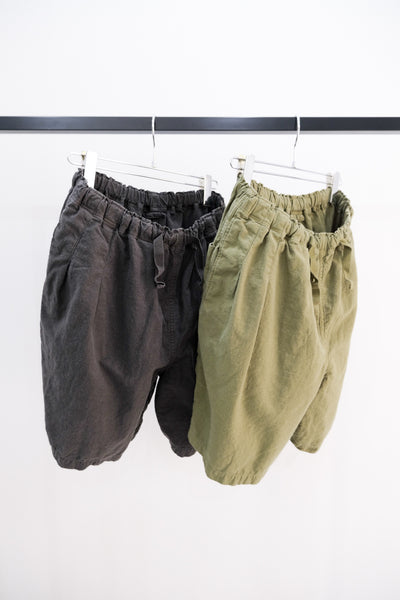 健在｜PAJAMA SHORTS｜INNAT 24SS｜えん -en-