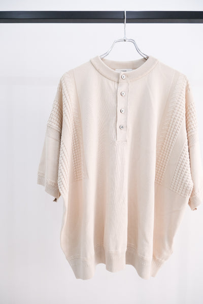 流れ｜Ogawa Henley Knit｜YASHIKI 24SS｜えん -en-