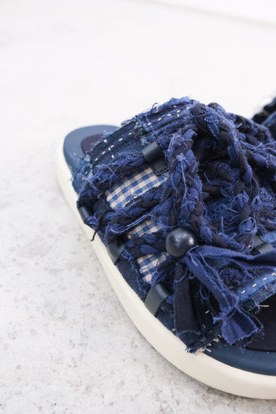 互い｜[x FOOT INDUSTRY] RopeSlipper -Boro-｜KUON 24AW｜えん -en-