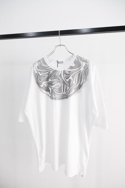 深み｜Suminagashi Pocket Tee,Suminagashi Tee｜KUON 24SS｜えん -en-