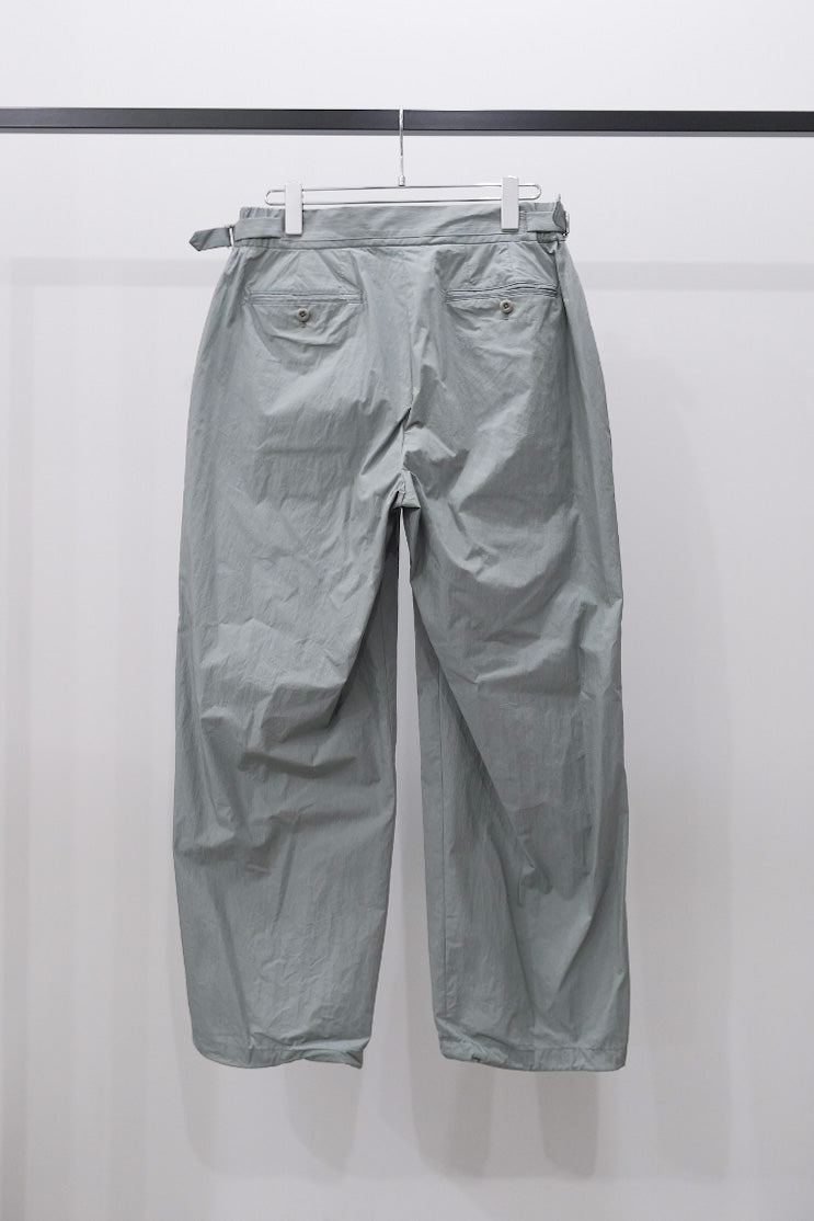 シルバー/レッド 値下げpheeny2023ss cotton nylon pants