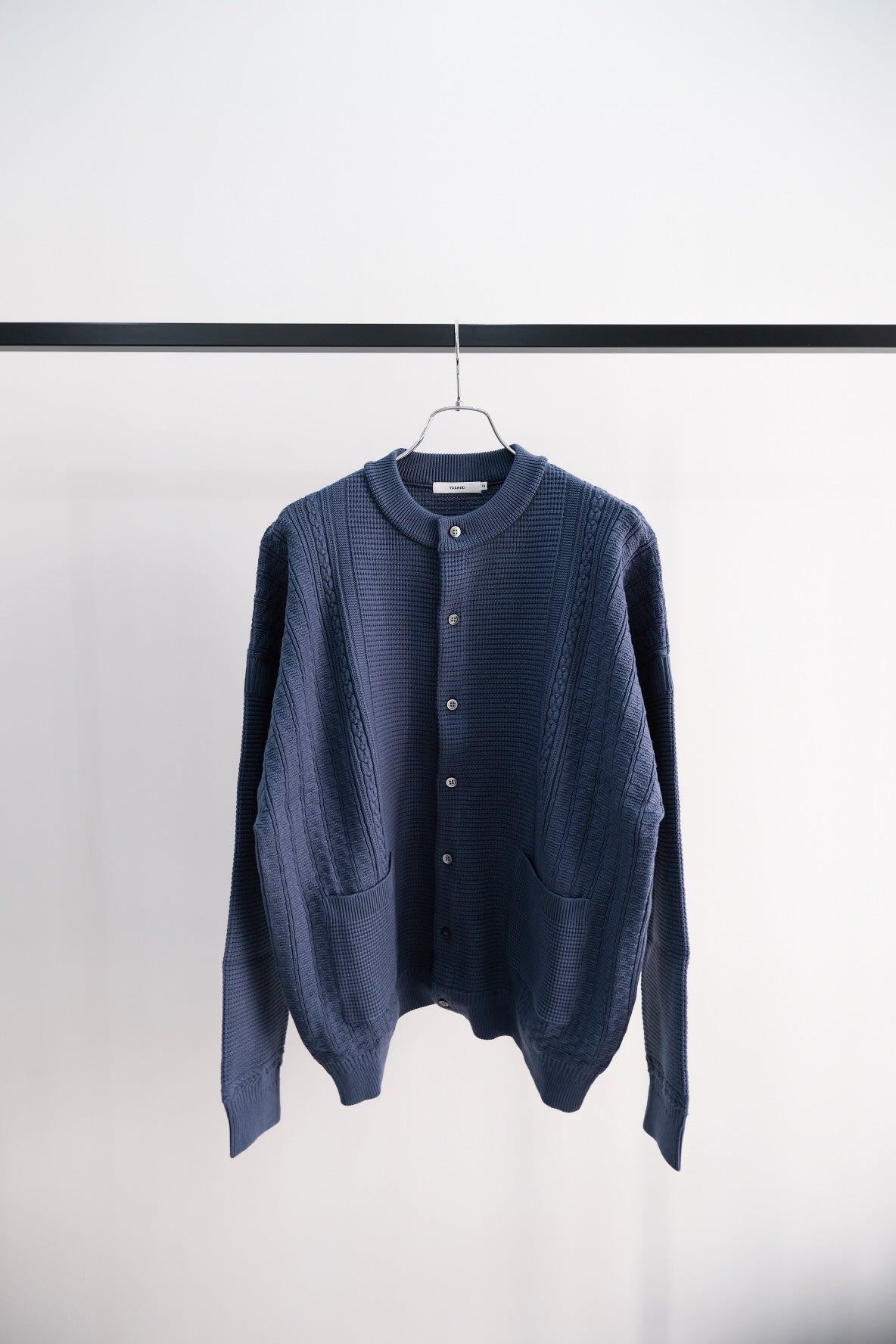 内祝い】 YASHIKI 22AW Cardigan navy Yukisora カーディガン