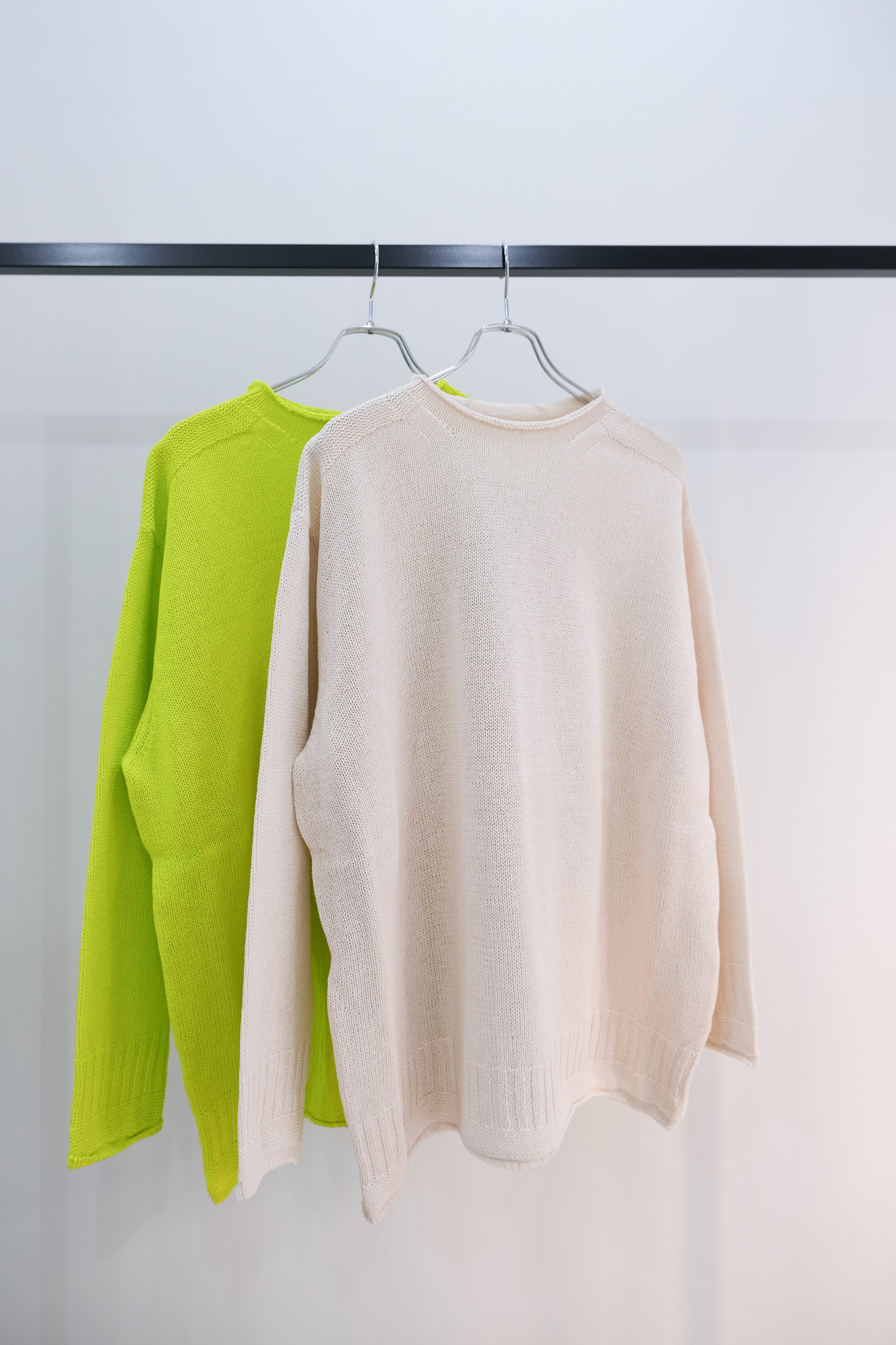 COTTON GUERNSEY SWEATER｜INNAT 23SS ｜えん -en-